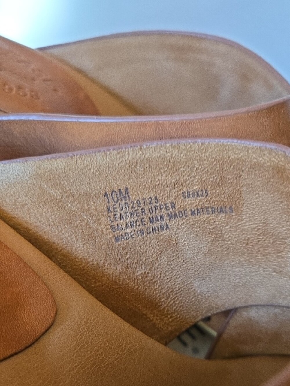 Kork-Ease Gracie Wooden Heel Cognac Leather Crossover Platform Mules - Picture 3 of 7